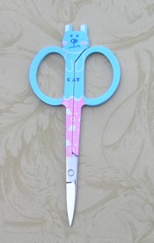 Purrfect Blue Scissors